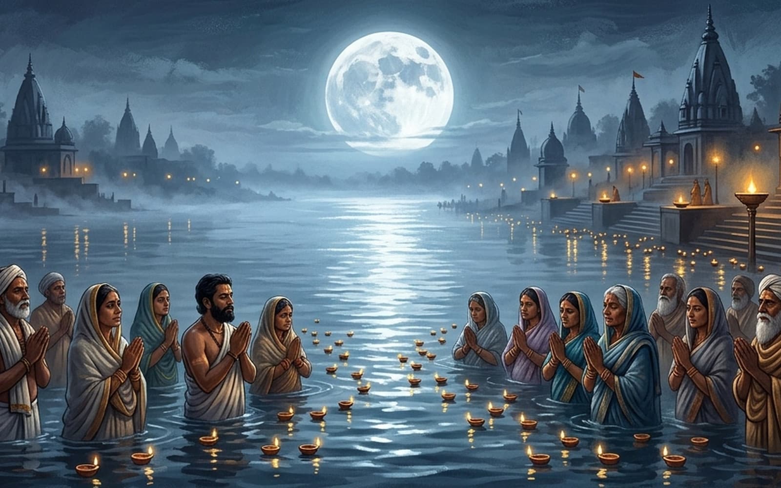 Magha Purnima — the full-moon observance