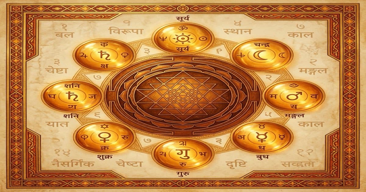 Shadbala — Six-Fold Planetary Strength