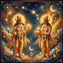 Ashwini Nakshatra illustration