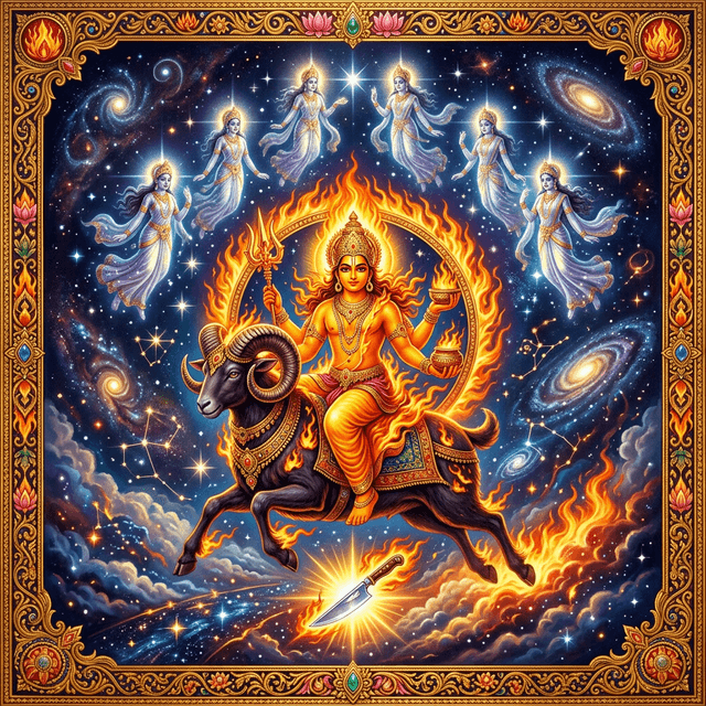 Krittika Nakshatra illustration