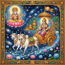 Rohini Nakshatra illustration