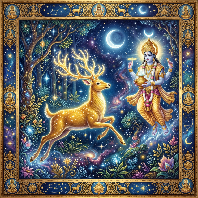 Mrigashira Nakshatra illustration