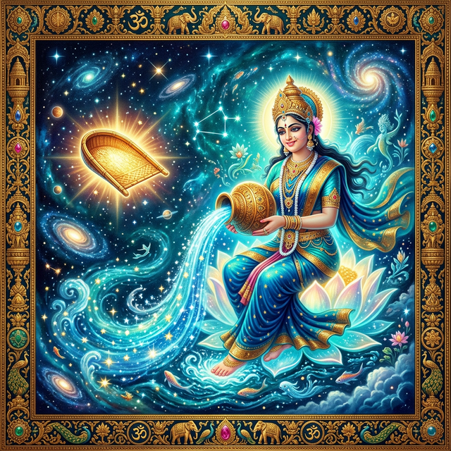 Purva Ashadha Nakshatra illustration