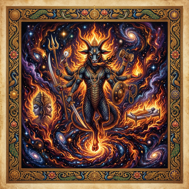 Purva Bhadrapada Nakshatra illustration