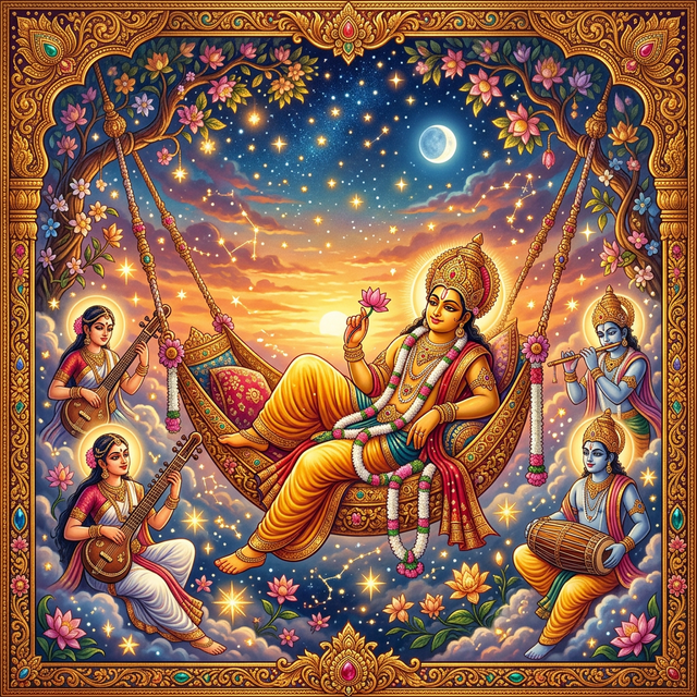 Purva Phalguni Nakshatra illustration