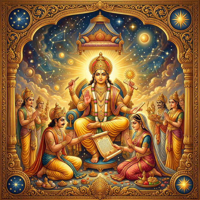 Uttara Phalguni Nakshatra illustration