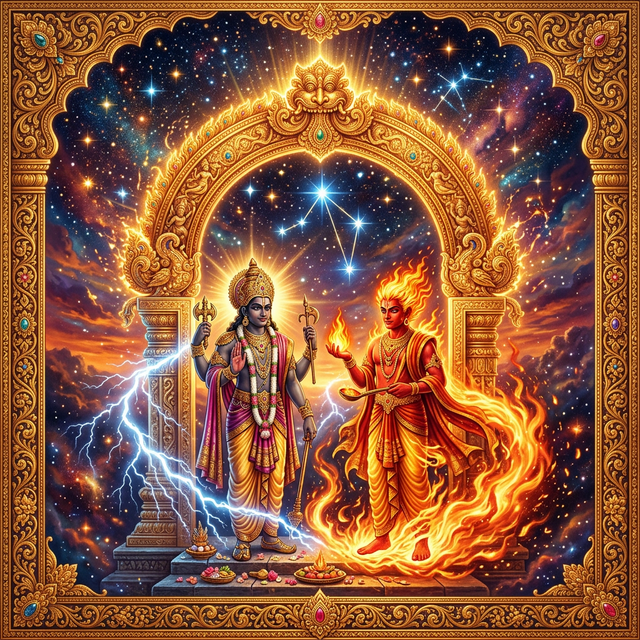 Vishakha Nakshatra illustration